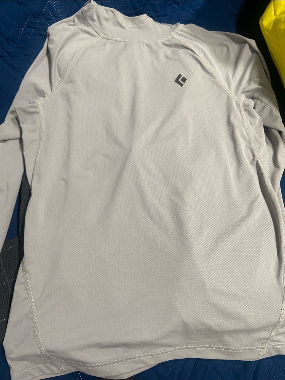 Black Diamond Men's White Performance Long-Sleeve Jacket